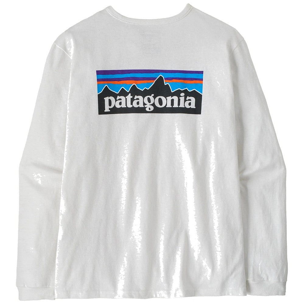 Patagonia p 6 logo responsibili-Tee donna