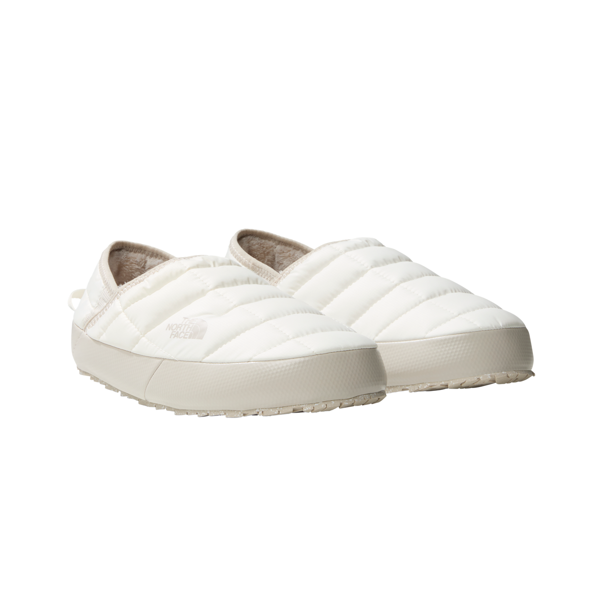 The North Face - Thermoball Traction Mule V Metal Pink/stone da donna - GARDENIA WHITE/SILVERGREY - vista alternativa 4