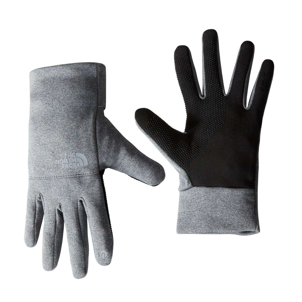 The North Face - Etip Recycled Glove unisex - TNF MEDIUM GREY HEATHER - vista principale