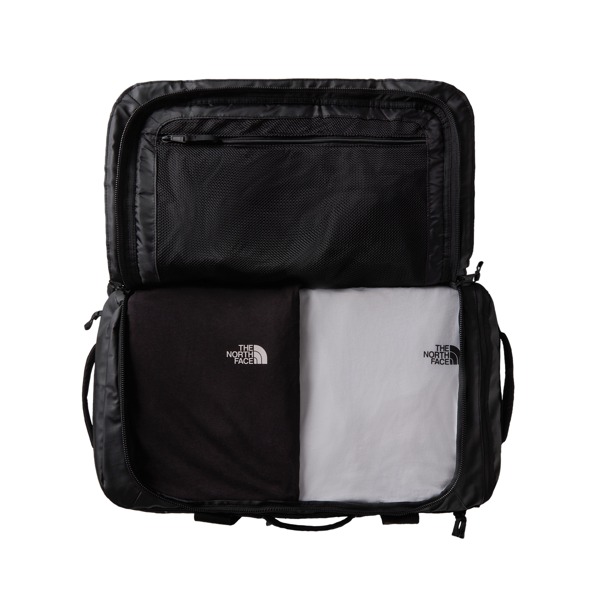 The North Face - Base Camp Voyager Duffel 42l Base Camp - TNF BLACK/ASPHALT GREY - vista alternativa 2