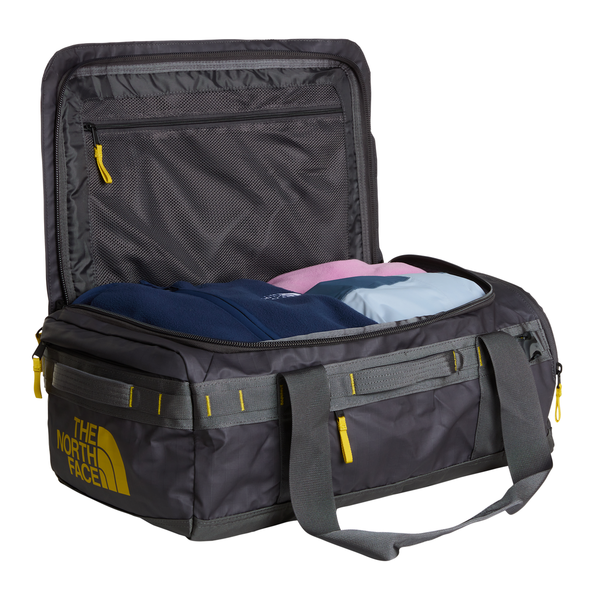 The North Face - Base Camp Voyager Duffel 42l Base Camp - Anthracite Grey/Pigment - vista alternativa 4