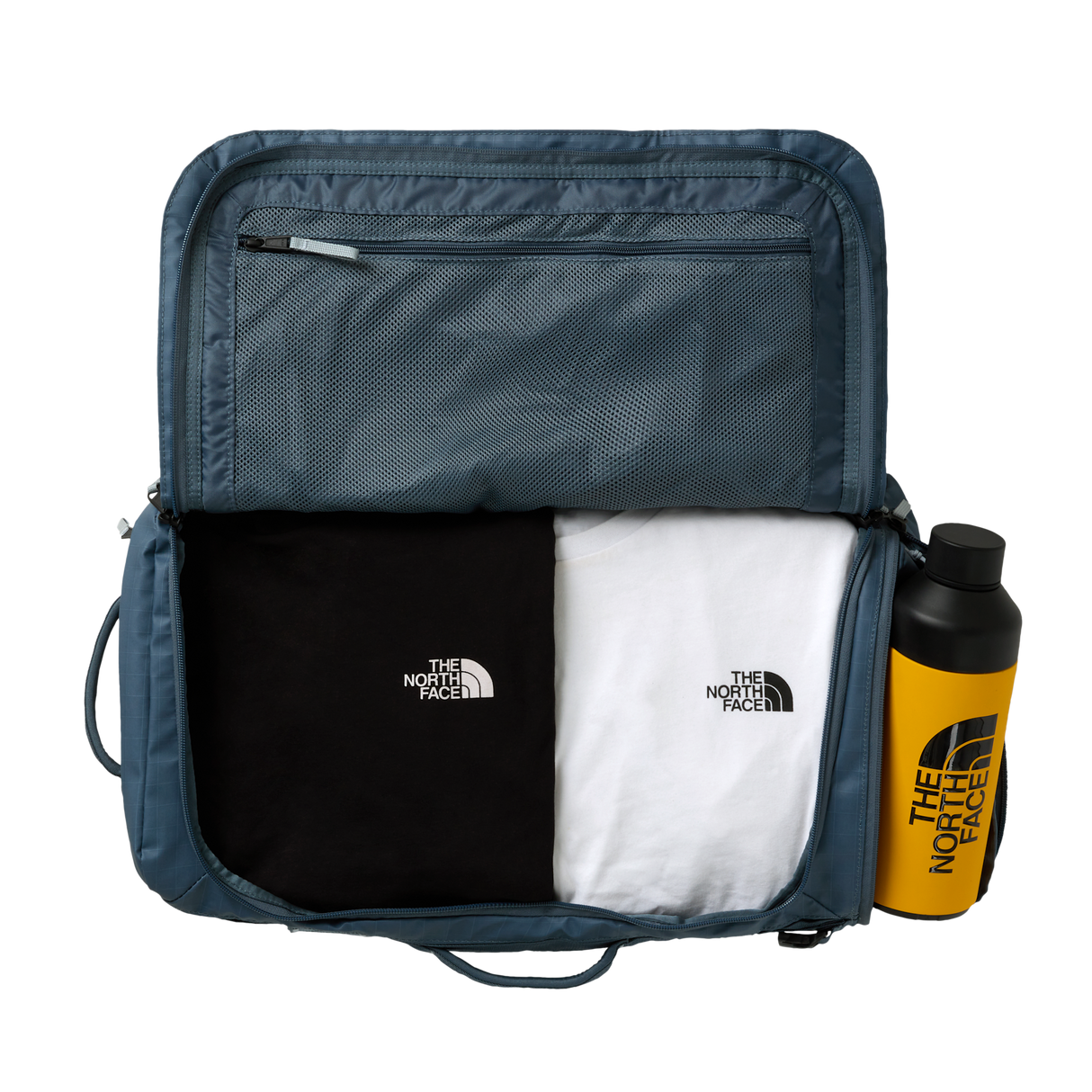 The North Face - Base Camp Voyager Duffel 32l Base Camp - Granite Grey/Frost Grey - vista alternativa 2