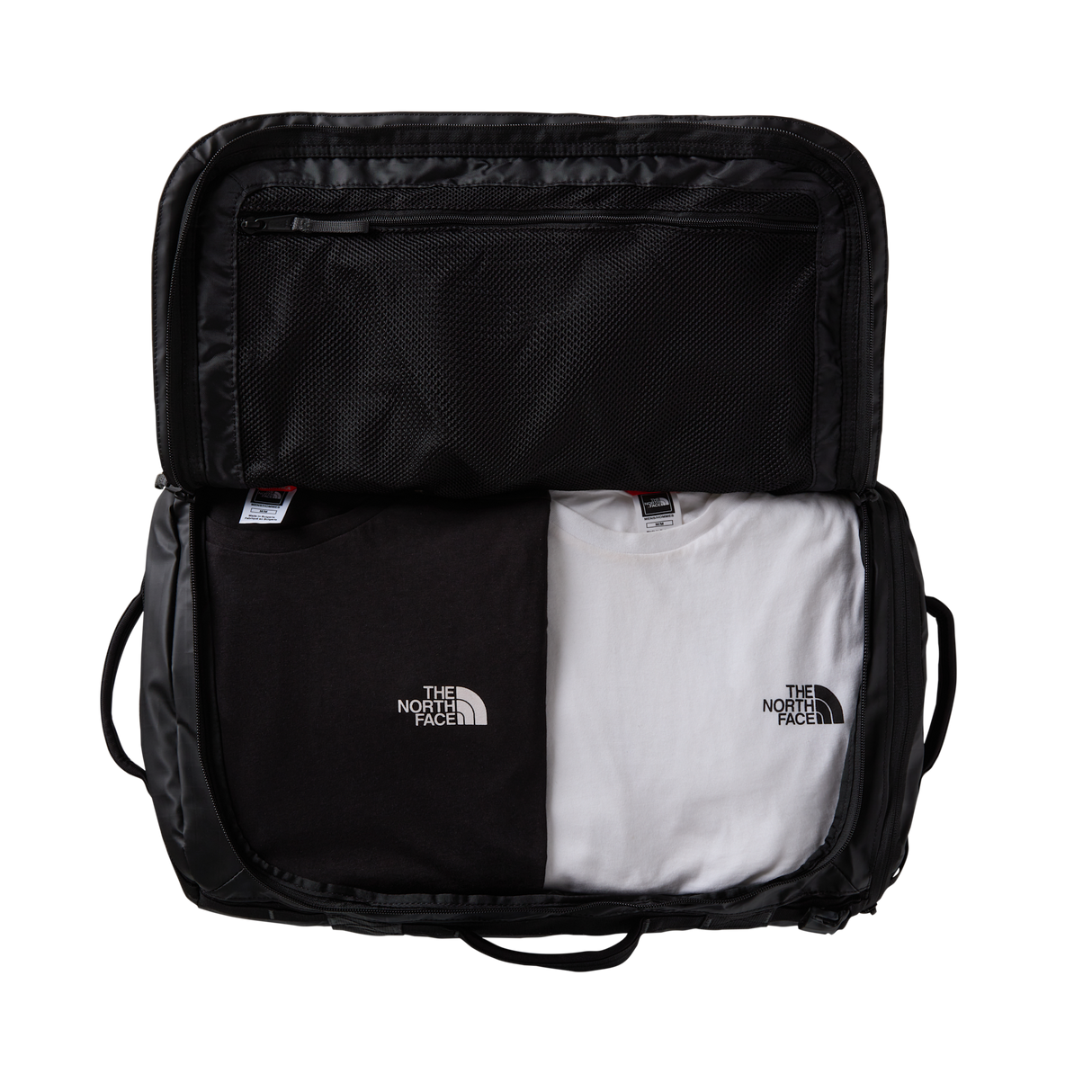 The North Face - Base Camp Voyager Duffel 32l Base Camp - TNF BLACK/ASPHALT GREY - vista alternativa 2