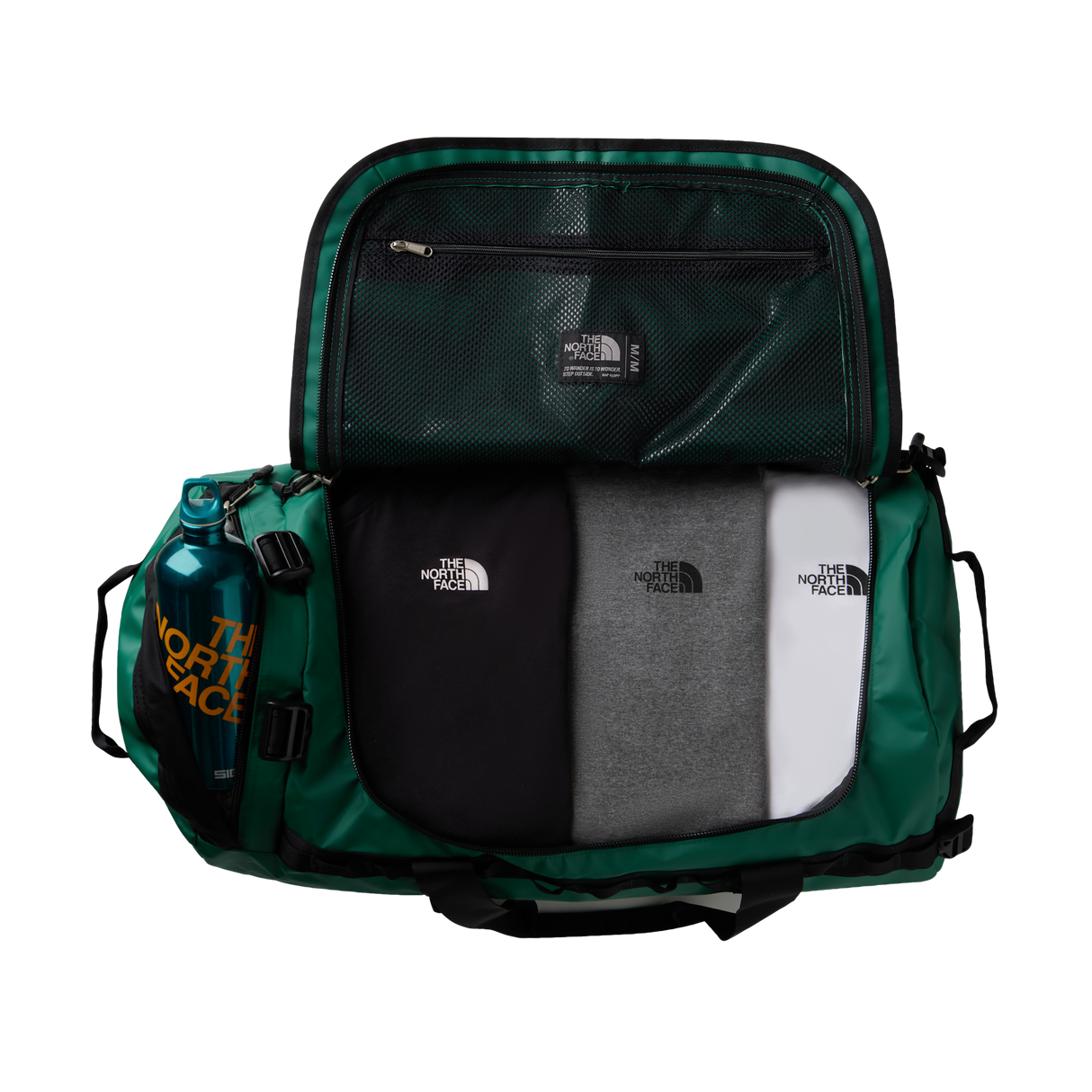 The North Face - Base Camp Duffel - M Base Camp - EVERGRN/TNFBLCK - vista alternativa 1
