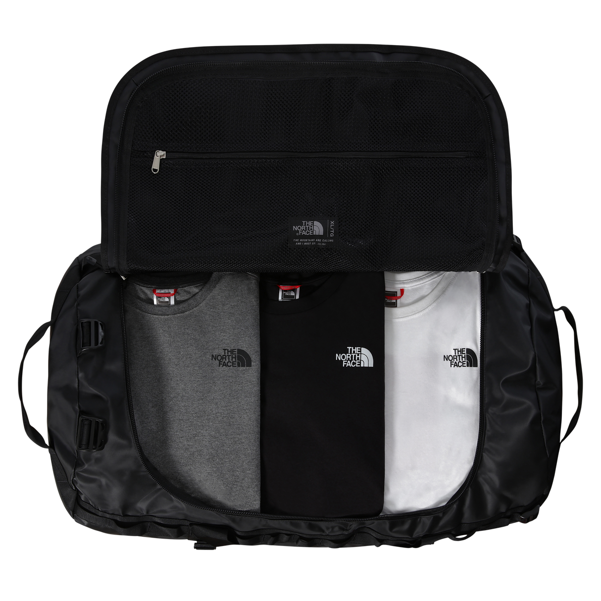 The North Face - Base Camp Duffel - Xl Base Camp - TNF Black-TNF White-NPF - vista alternativa 1