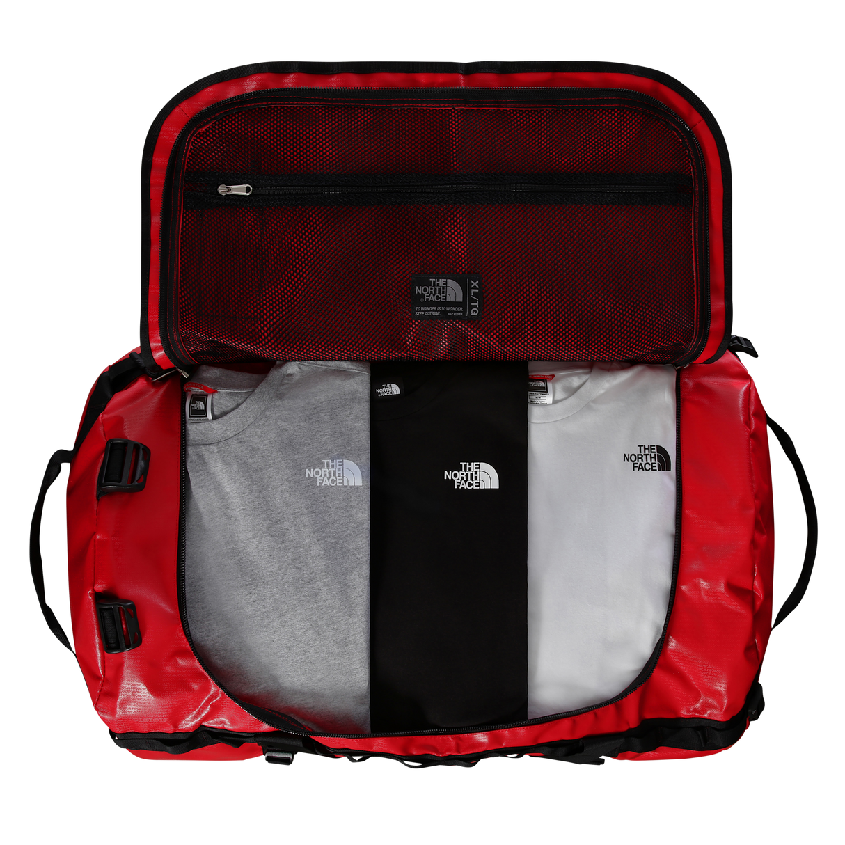The North Face - Base Camp Duffel - Xl Base Camp - TNF Red-TNF Black-NPF - vista alternativa 1