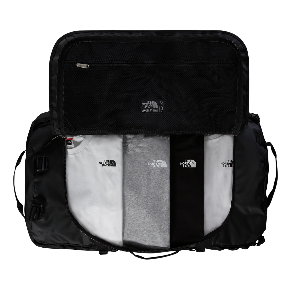 The North Face - Base Camp Duffel - Xxl Base Camp - TNF Black-TNF White-NPF - vista alternativa 1