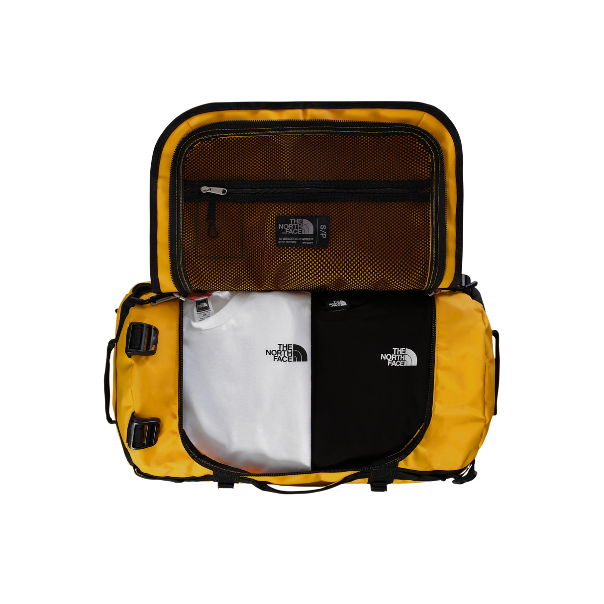 The North Face - Base Camp Duffel - S Base Camp - Summit Gold-TNF Black-N - vista alternativa 1