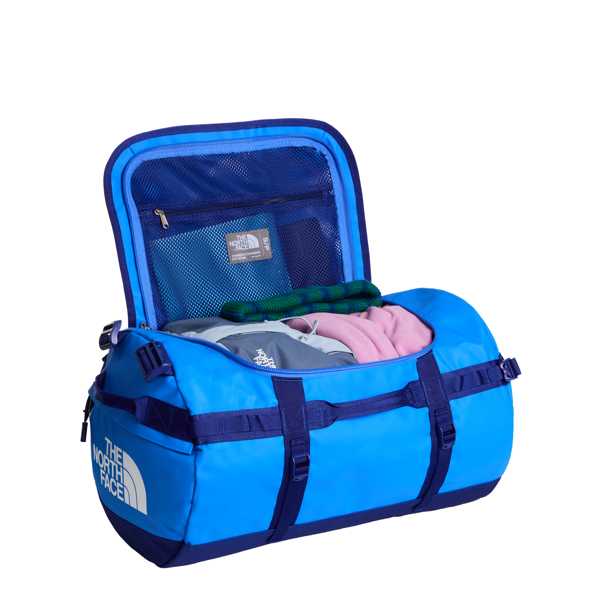 The North Face - Base Camp Duffel - S Base Camp - ACTIVE BLUE/BOLD BLUE - vista alternativa 4