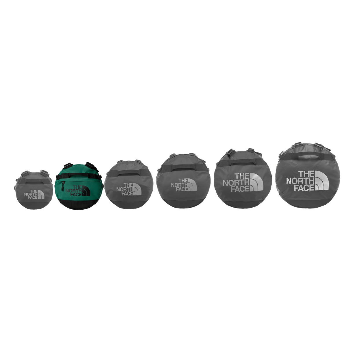 The North Face - Base Camp Duffel - S Base Camp - EVERGRN/TNFBLCK - vista alternativa 3
