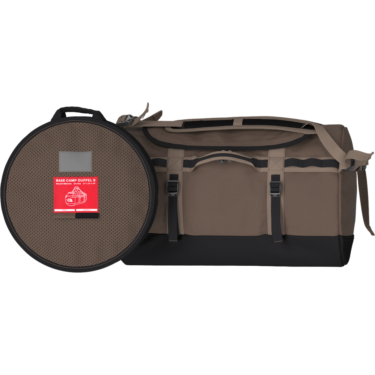 The North Face - Base Camp Duffel - S Base Camp - HTHRGR/CNQUERBL - vista alternativa 12