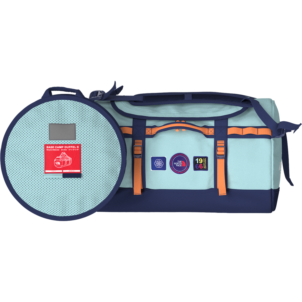 The North Face - Base Camp Duffel - S Base Camp - SW CHRCL H/MINT - vista alternativa 12