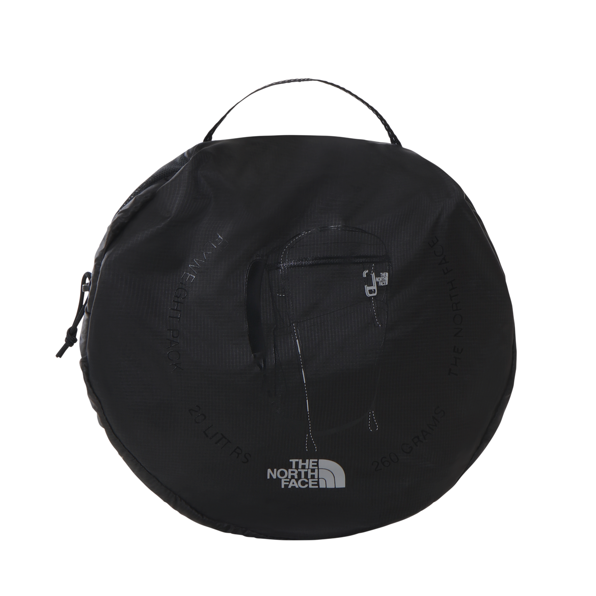 The North Face - Flyweight Daypack - ASPHALT GREY/TNF BLACK - vista alternativa 3