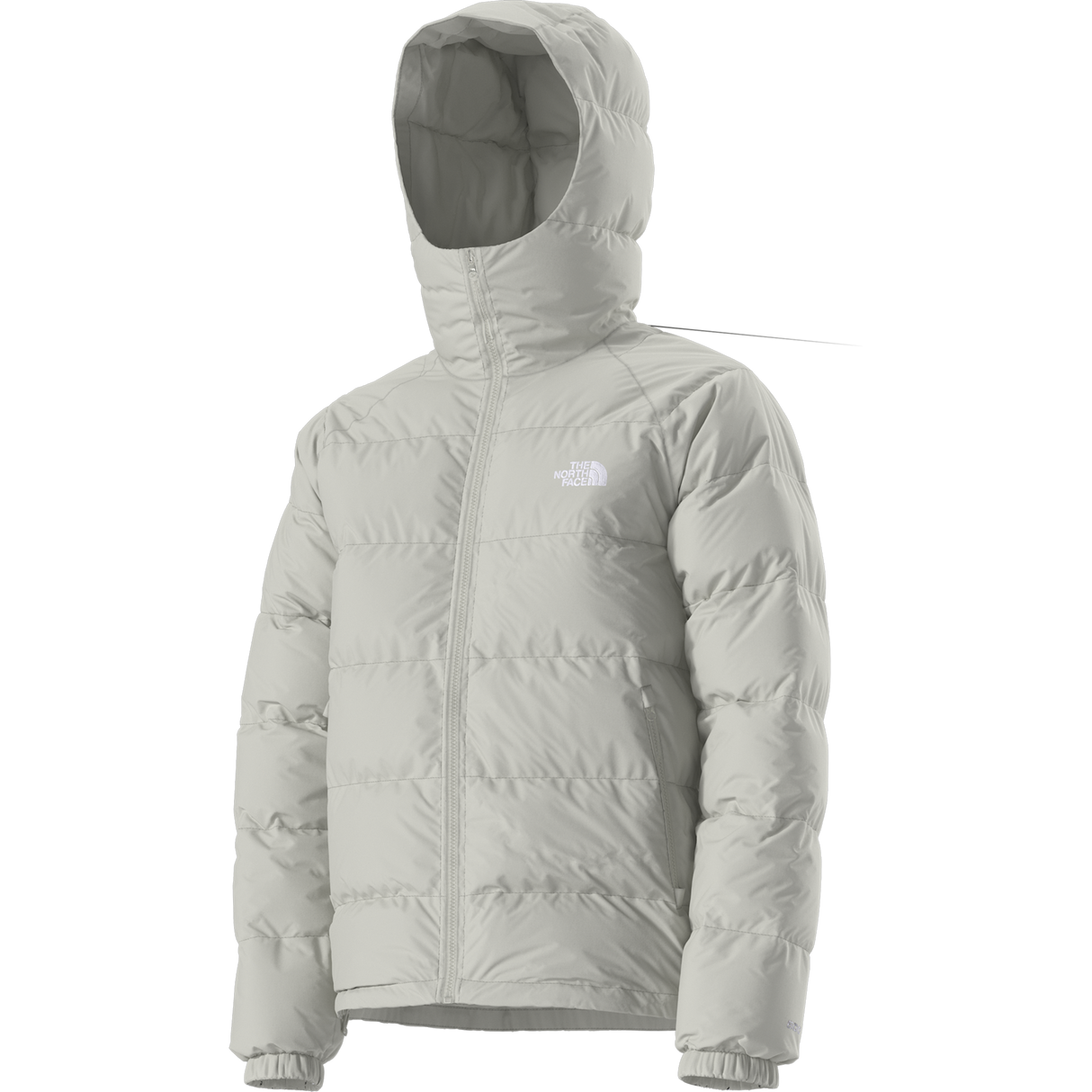 The North Face - Hydrenalite Down Hoodie Caraway Seed da uomo - Cumulus Cloud - vista alternativa 2