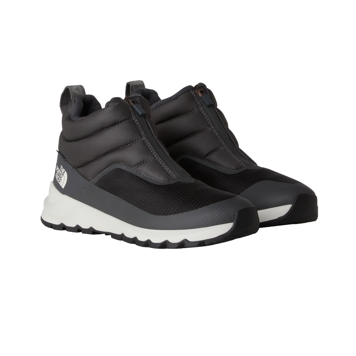 The North Face - Thermoball Progressive Zip Ii Wp Sh da donna - ANTHRACITE GREY/WHITE A - vista alternativa 8