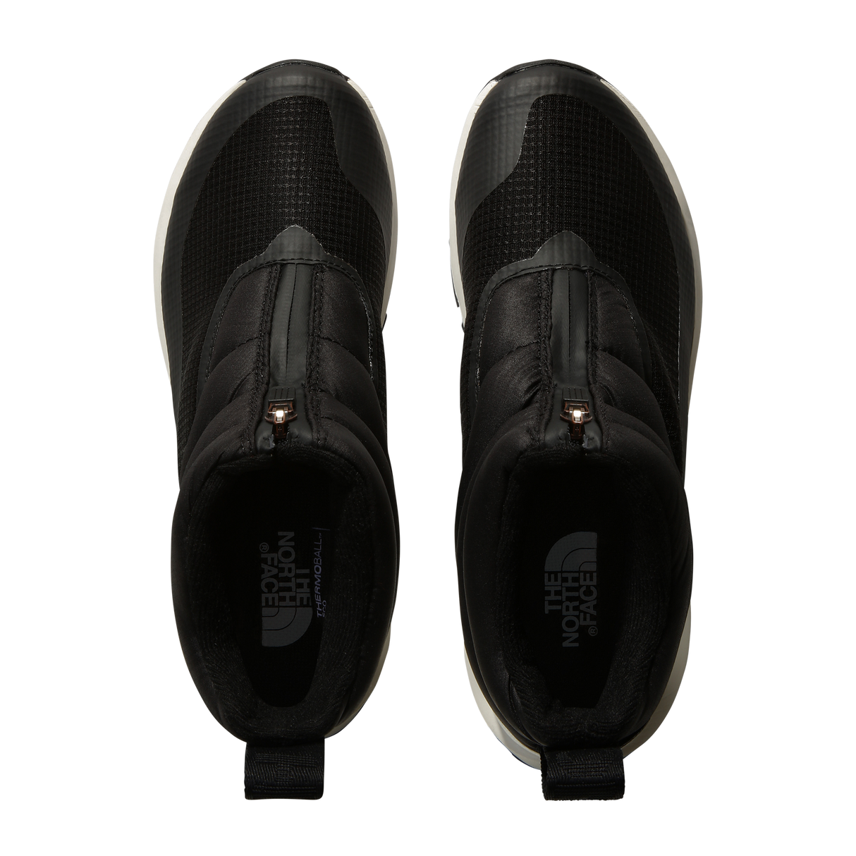 The North Face - Thermoball Progressive Zip Ii Wp Sh da donna - TNFBK/GRDNIAWHT - vista alternativa 1