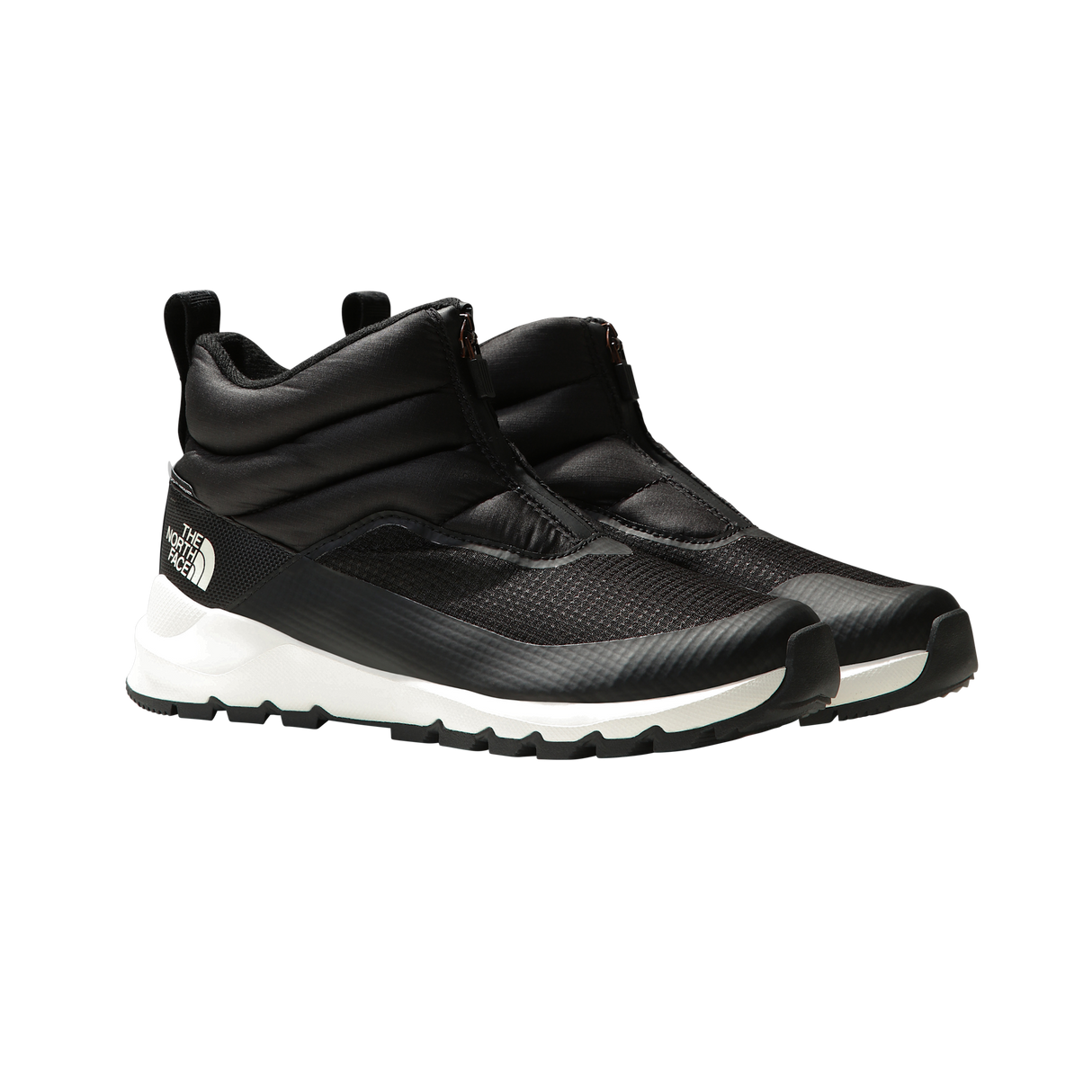 The North Face - Thermoball Progressive Zip Ii Wp Sh da donna - TNFBK/GRDNIAWHT - vista alternativa 4