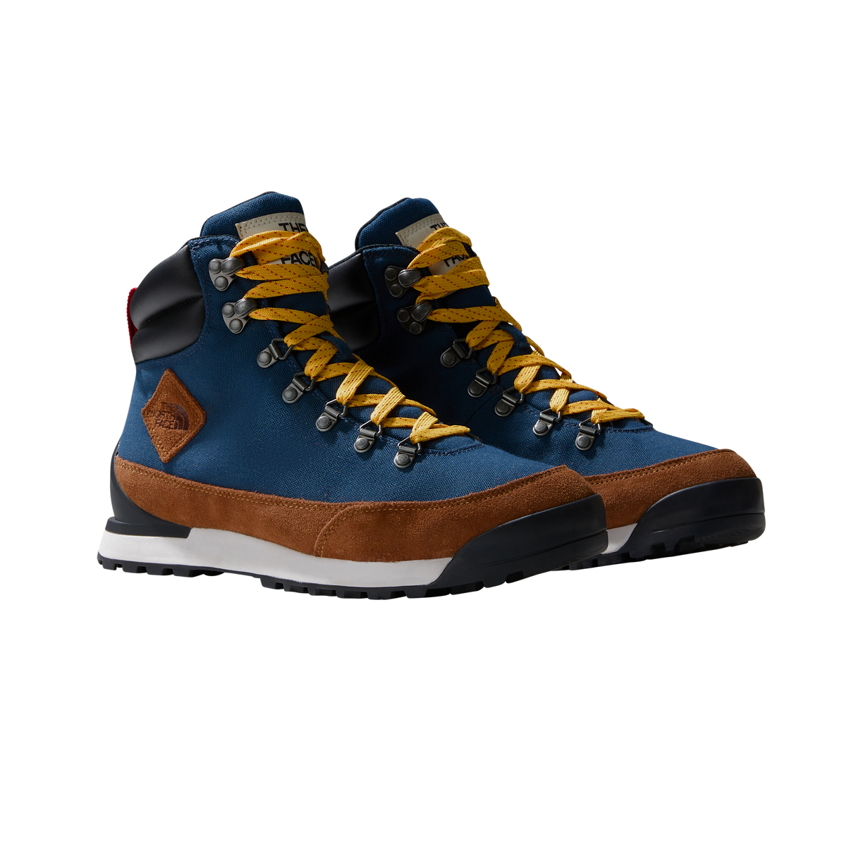 The North Face - Back-to-berkeley Iv Textile Wp da uomo - SHADY BLUE/MONKSROBEBRN - vista alternativa 4