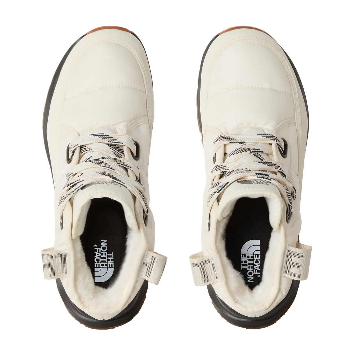 The North Face - Thermoball Lace Up Luxe Wp Tawny da donna - GARDENIA WHITE/TNF BLACK - vista alternativa 1
