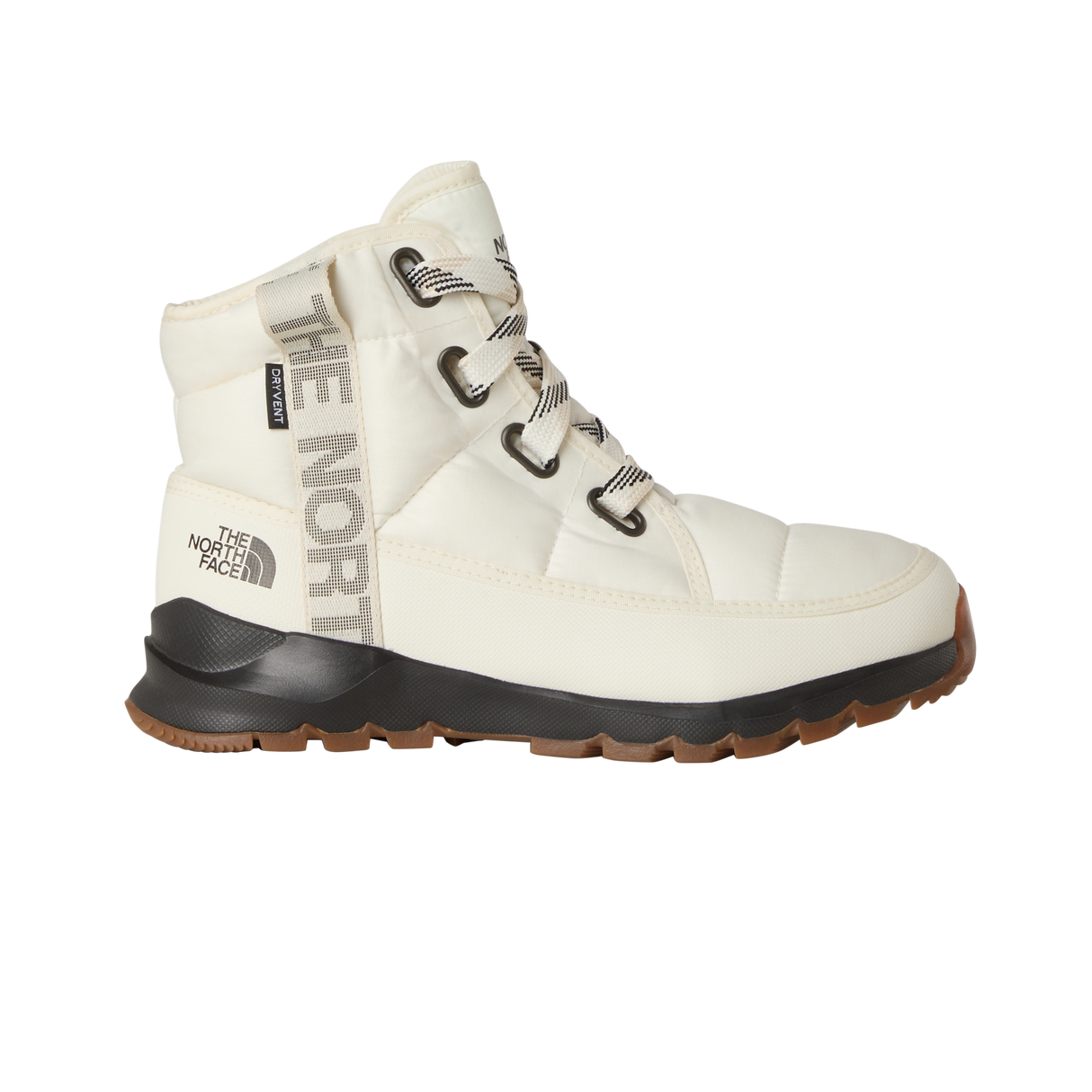 The North Face - Thermoball Lace Up Luxe Wp Tawny da donna - GARDENIA WHITE/TNF BLACK - vista principale