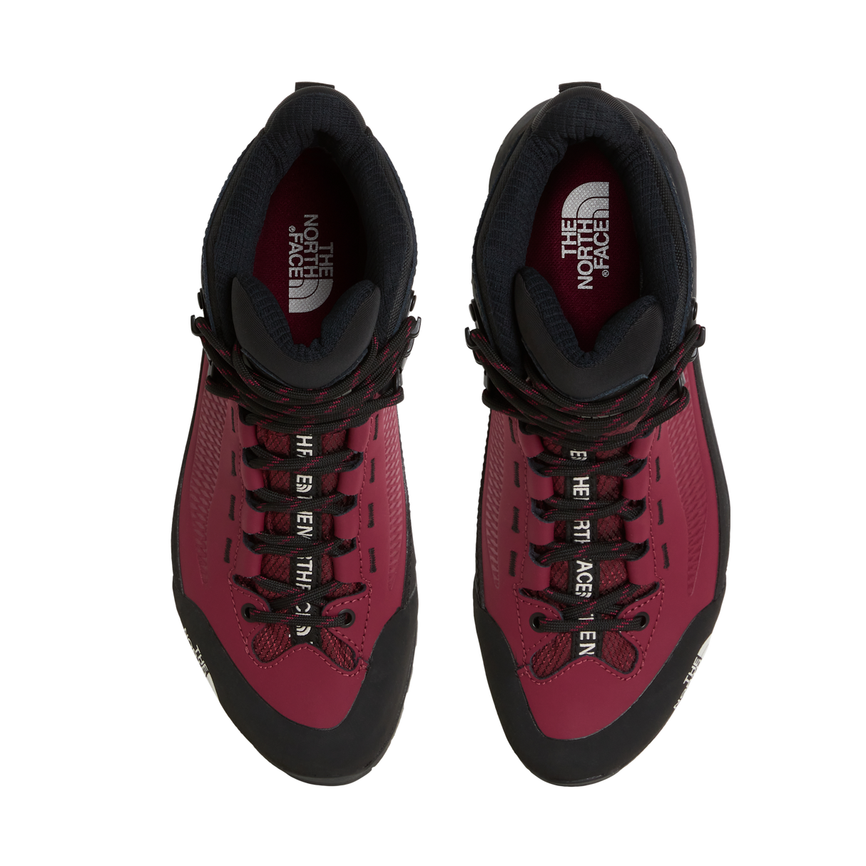 The North Face - Verto Alpine Mid Gore-tex Anthracite da donna - Burgundy Crush/TNF Blac - vista alternativa 1
