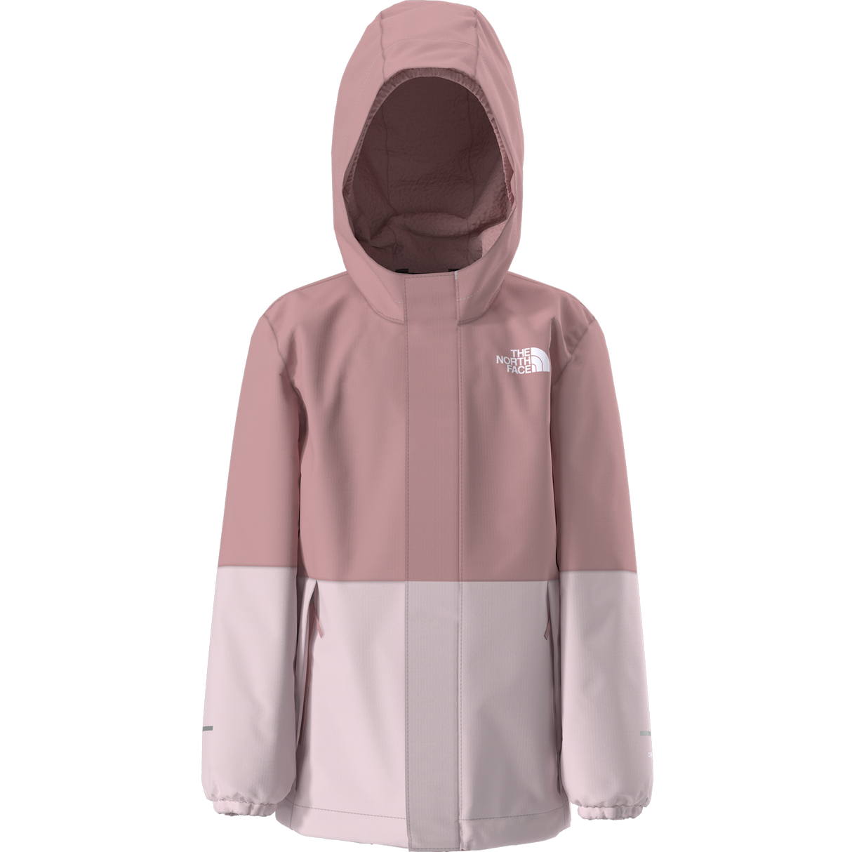 The North Face - Kid Warm Antora Rain Jacket - RTNFBLK/PKPEARL - vista principale