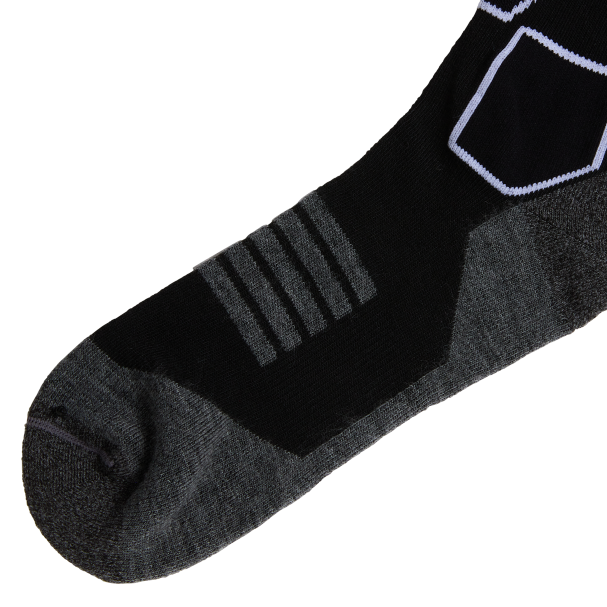 The North Face - Resort Ski Sock Monument Grey/tnf Black unisex - MNMNTGY/TNFBLK - vista alternativa 2