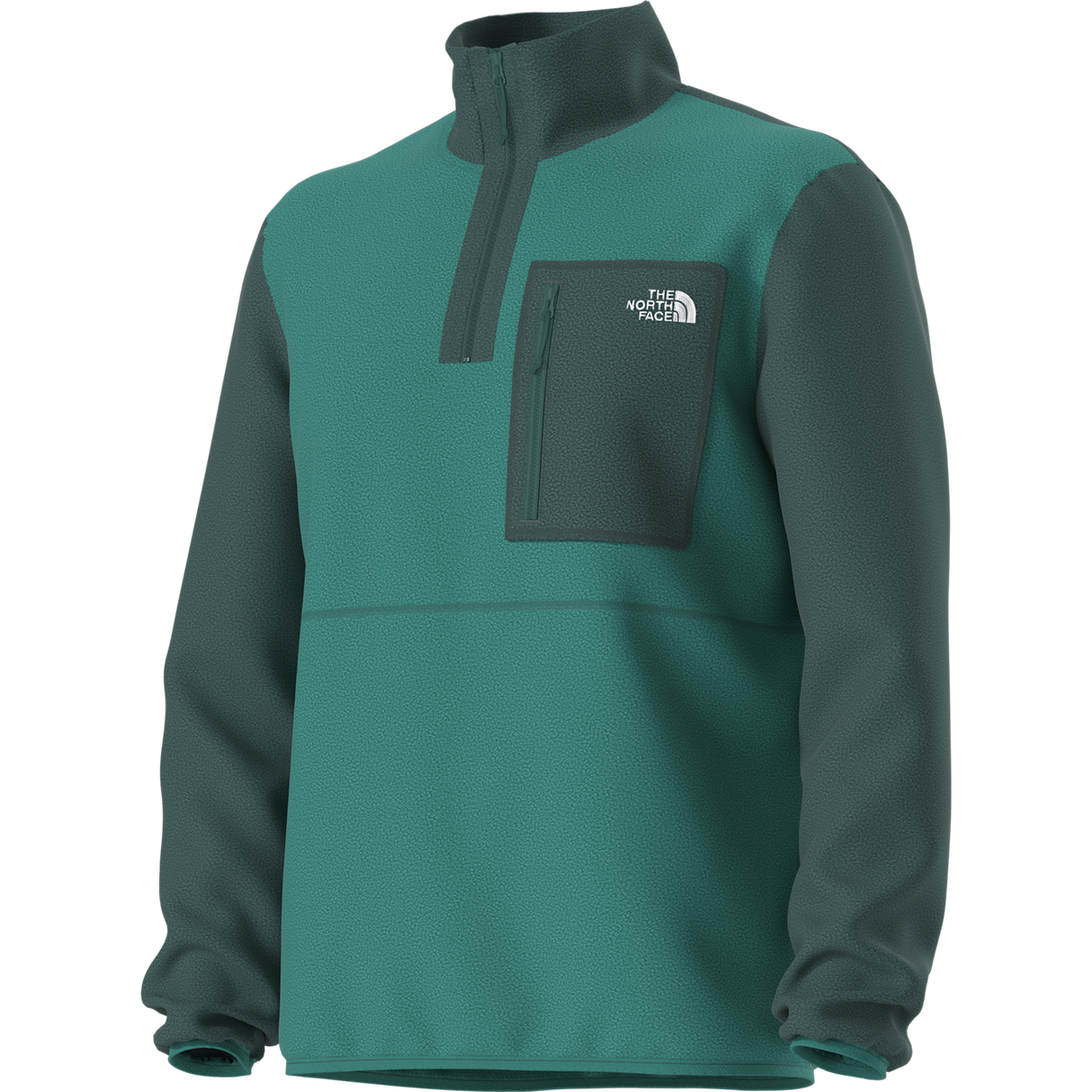 The North Face - Yumiori 1/4 Zip da uomo - Pacific Teal/Restorativ - vista alternativa 2
