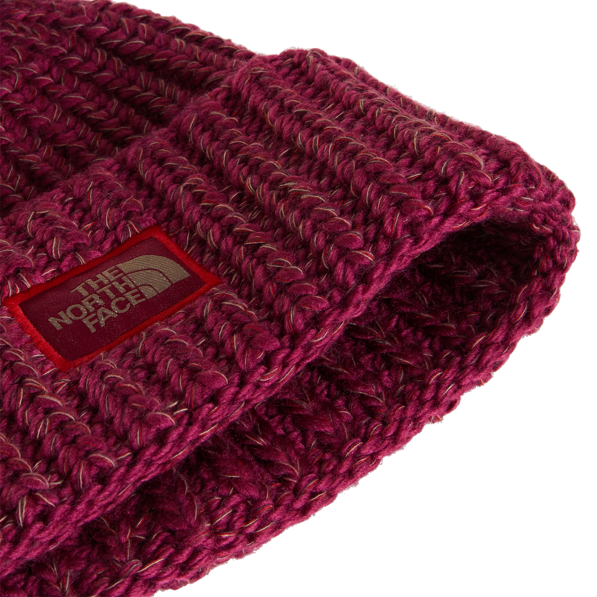 The North Face - Cozy Chunky Cabin Beanie Burgundy unisex - BLACK/ONYX HTH - vista alternativa 2