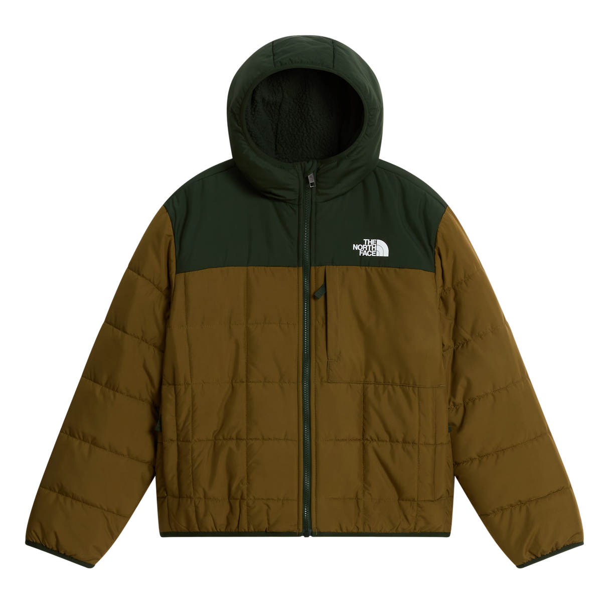 The North Face - B Reversible Shasta full-zip Hooded Jacket - POPK(MHTH)/MLTI - vista principale