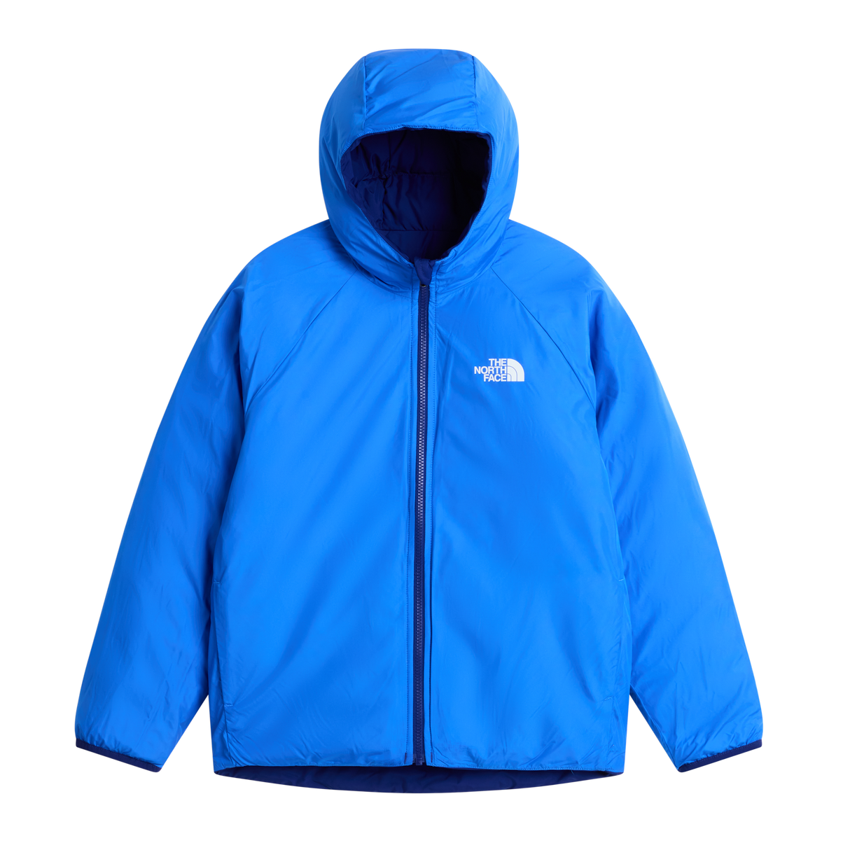 The North Face - B Reversible Perrito Hooded Jacket - SHQUAILGY/CLDGY - vista alternativa 2