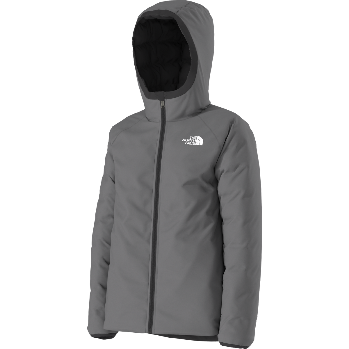 The North Face - G Reversible Perrito Hooded Jacket - BLACK - vista alternativa 7