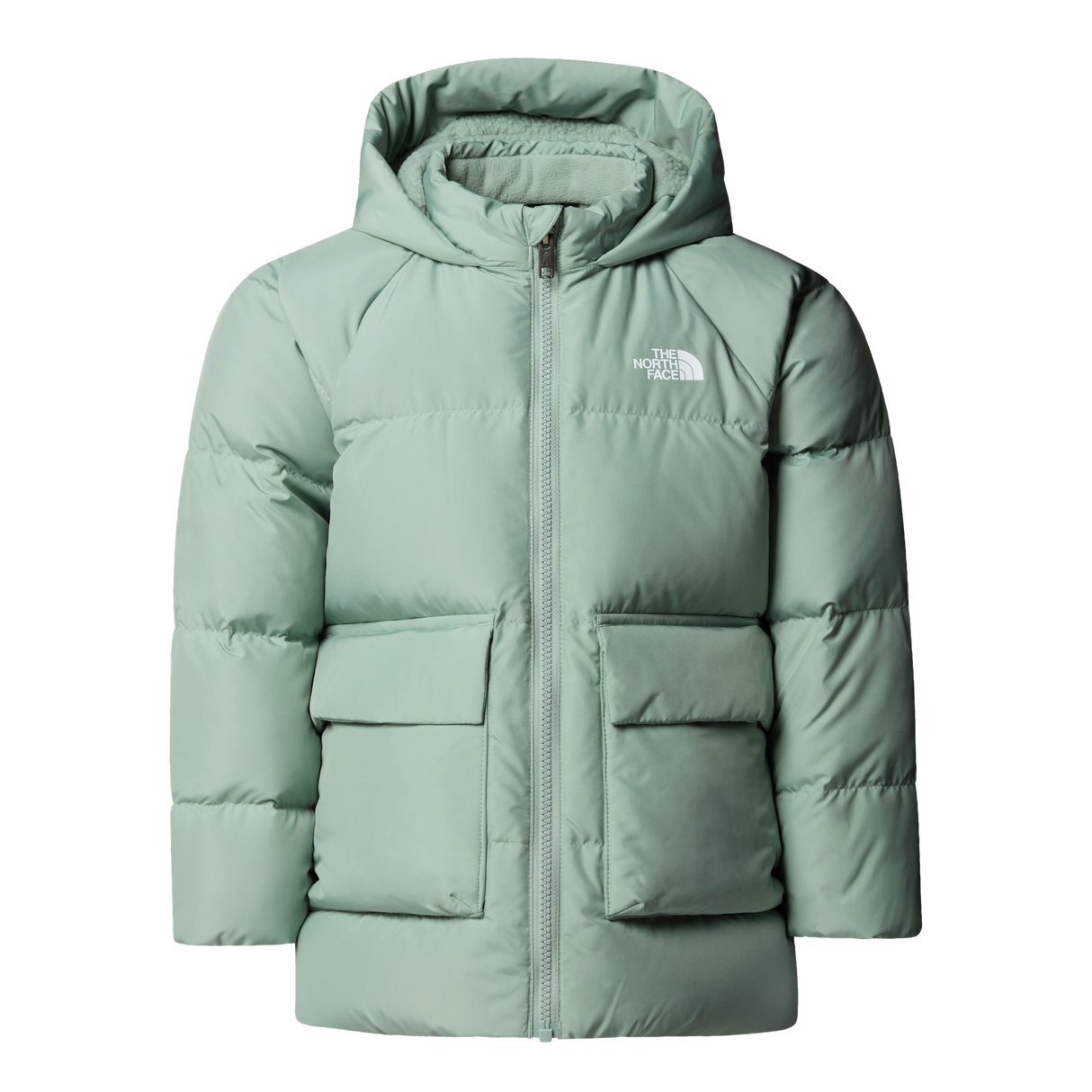 The North Face - Kid North Down Fleece Lined Parka - SLATE MOSS - vista principale