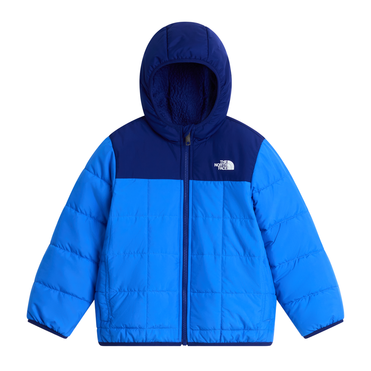 The North Face - Kid B Reversible Shasta F/z Hooded Jacke - ACTIVE BLUE/BOLD BLUE - vista principale