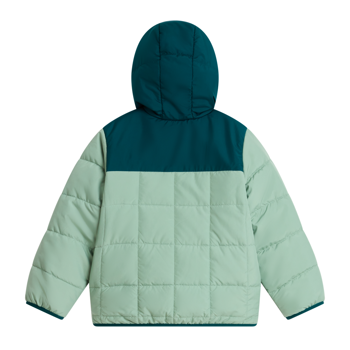 The North Face - Kid B Reversible Shasta F/z Hooded Jacke - SAFFRNYLW/TNFBK - vista alternativa 1