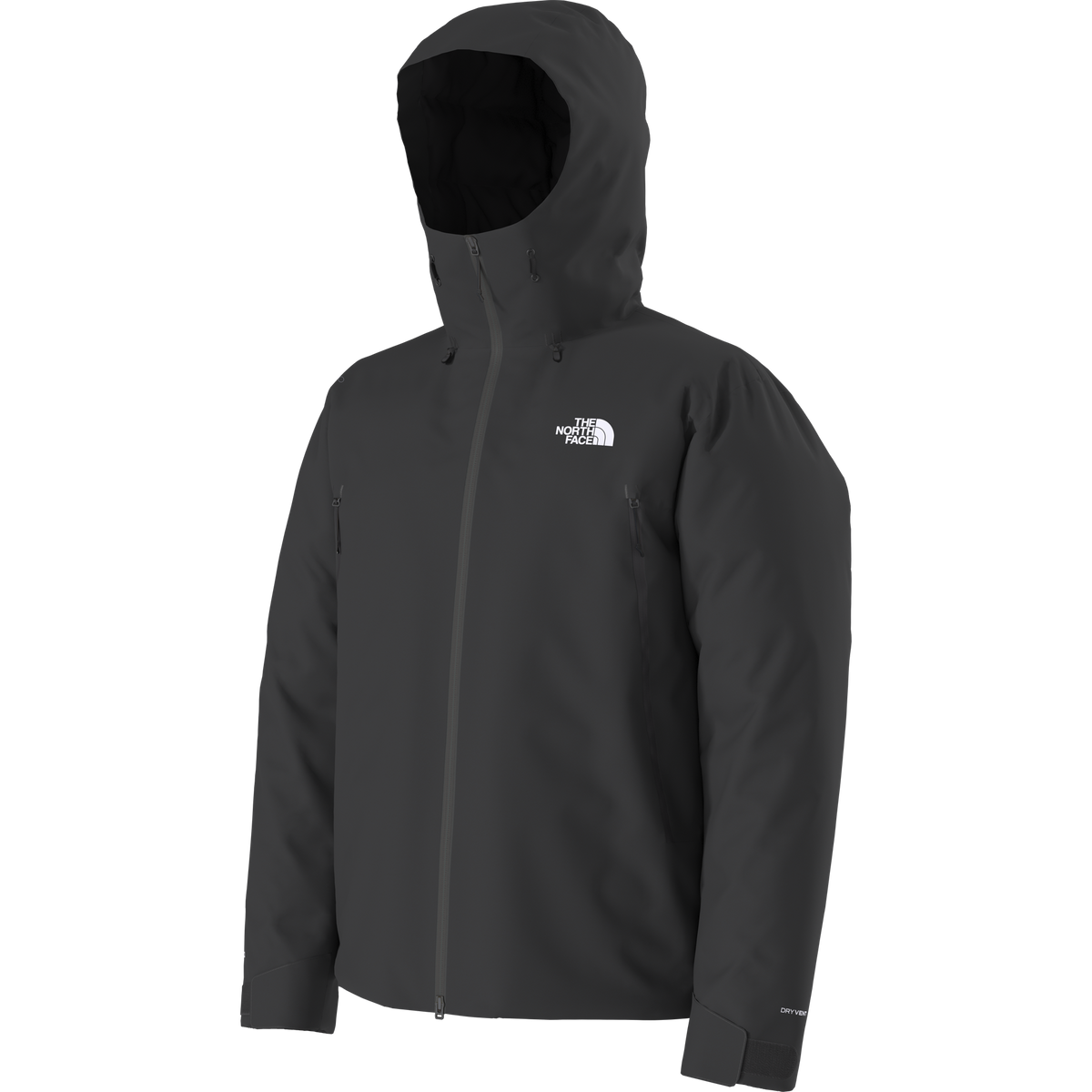 The North Face - Mtn Range Down Hooded Jacket da uomo - BLACK - vista alternativa 2