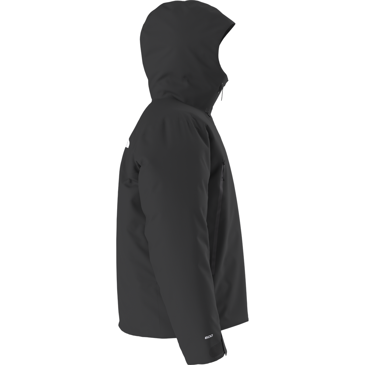 The North Face - Mtn Range Down Hooded Jacket da uomo - BLACK - vista alternativa 3