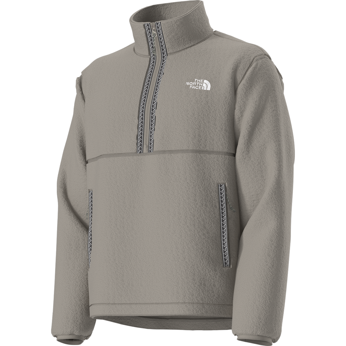 The North Face - Tnf Fleeski 1/4 Zip Po da uomo - Stone Slab - vista alternativa 2