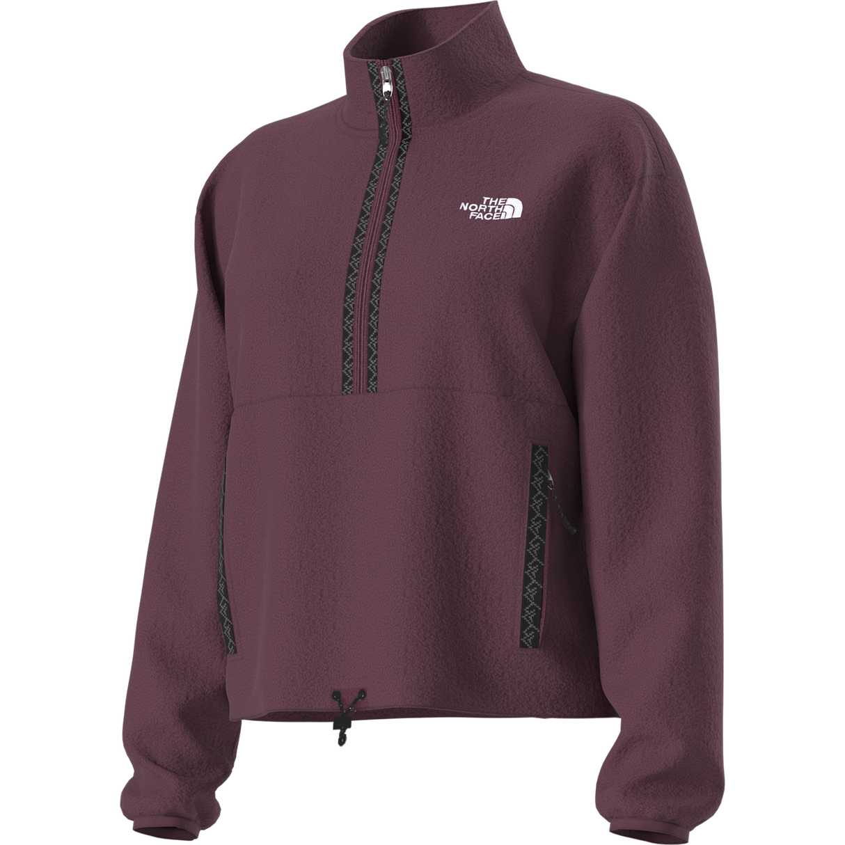 The North Face - Tnf Fleeski 1/4 Zip Po da donna - Burgundy Crush - vista alternativa 2