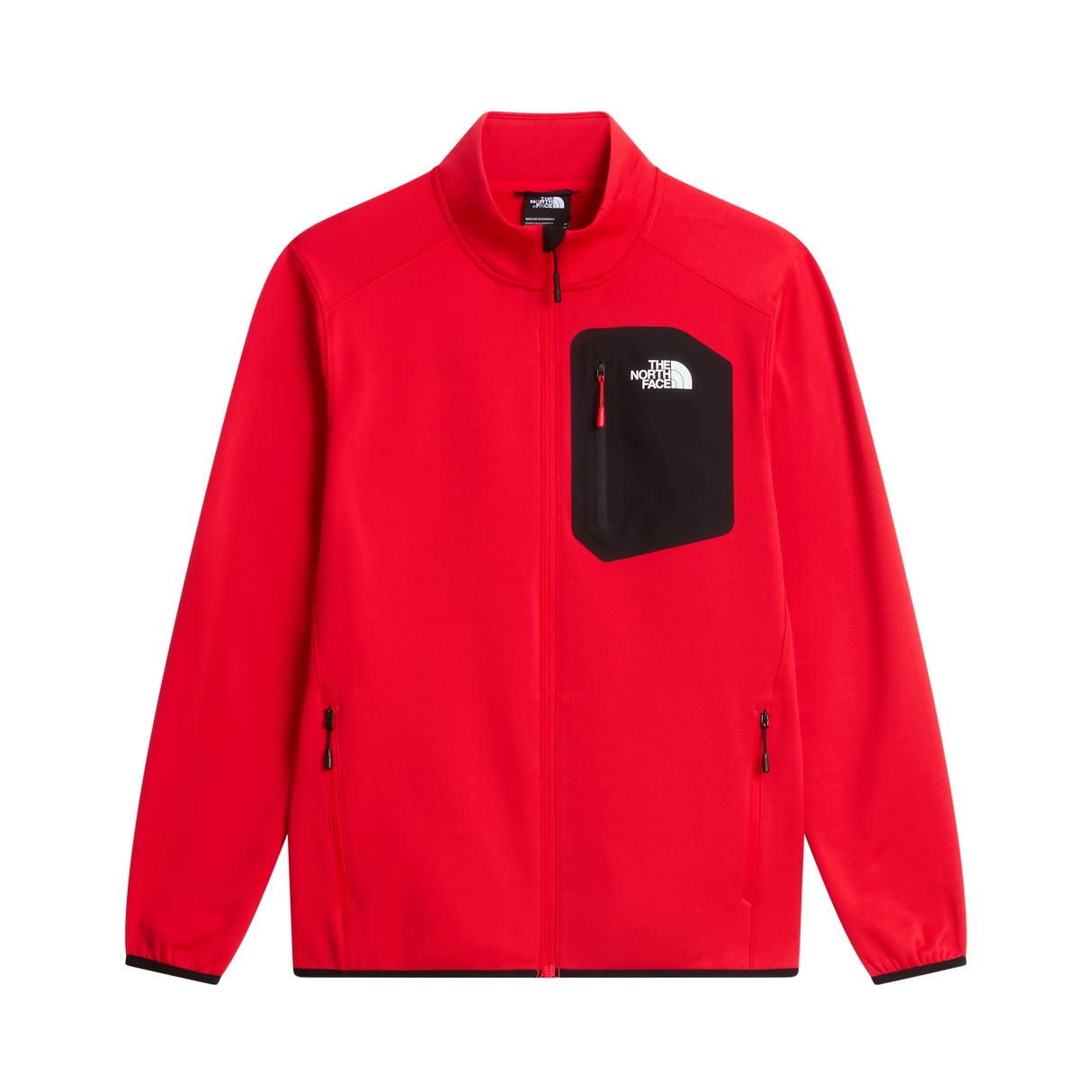 The North Face - Crest full-zip Jacket da uomo - Elevation Red/TNF Black - vista principale