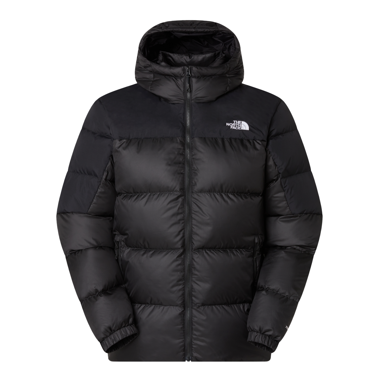 The North Face - Diablo Down 2.0 Hoodie da uomo - TNF Black Heather/TNF B - vista principale
