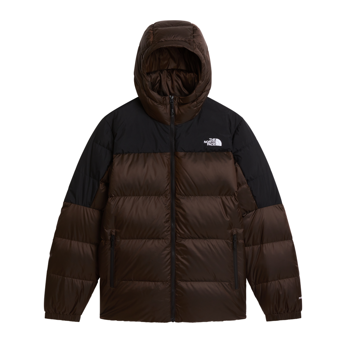 The North Face - Diablo Down 2.0 Hoodie da uomo - BAJA BLUE PRINT - vista principale