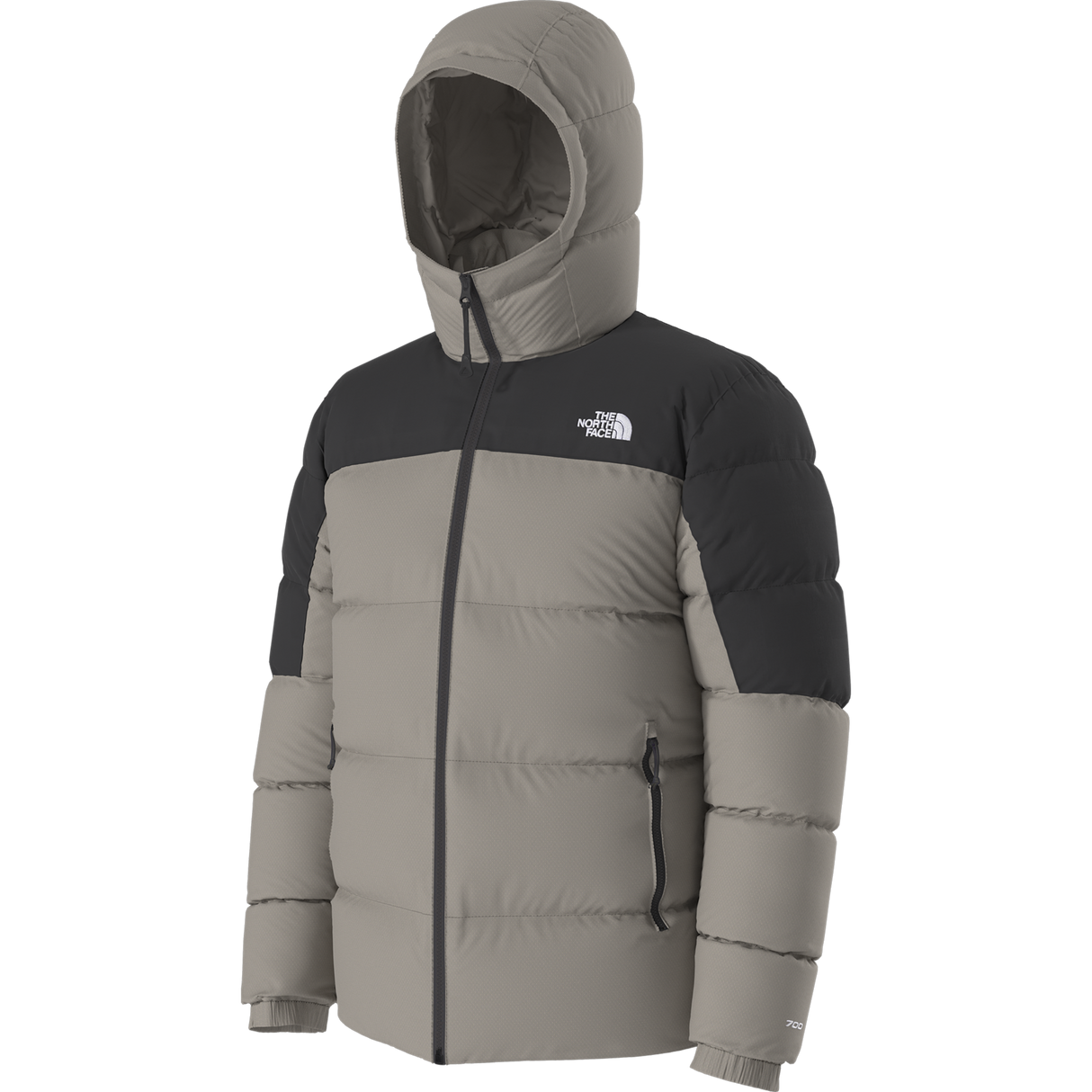 The North Face - Diablo Down 2.0 Hoodie da uomo - TNFB/GRPHGY(CM) - vista alternativa 2
