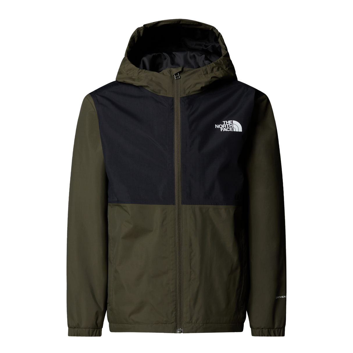 The North Face - Teen Rain Jacket Zip-in - NEW TAUPE GREEN - vista principale
