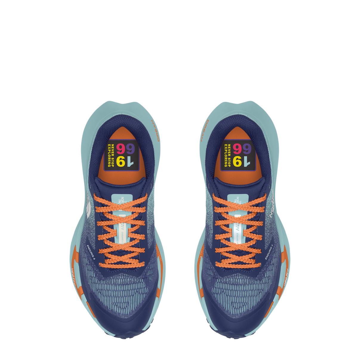 The North Face - Vectiv Enduris 4 White Ash/opal Frost da donna - Blue - vista alternativa 2