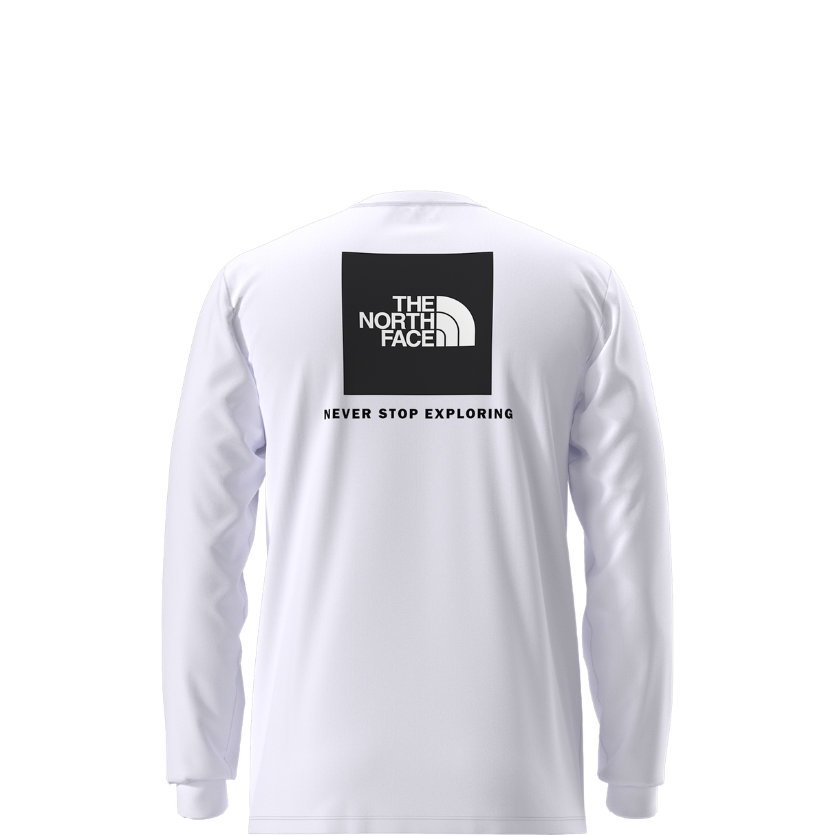 The North Face - Evolution Box Nse Regular Long Sleeve da uomo - TNF WHITE - vista principale