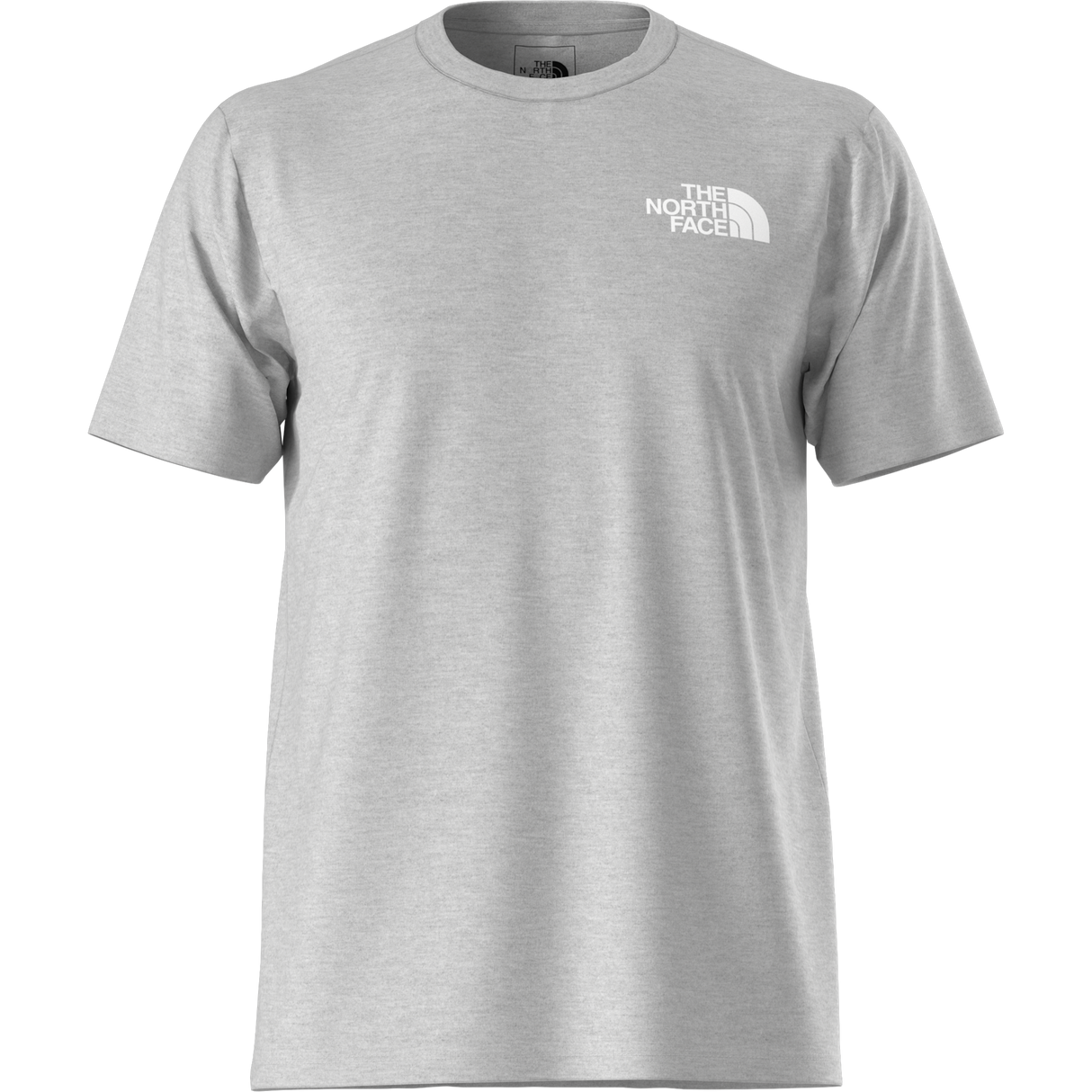 The North Face - Evolution Box Nse Regular Short Sleeve da uomo - TNF Pale Grey Heather - vista principale
