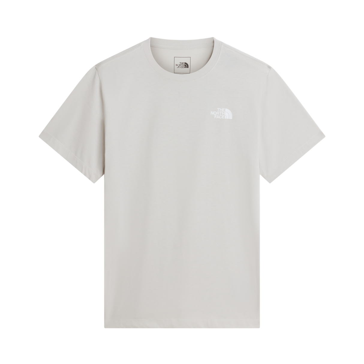 The North Face - Evolution Box Nse Regular Short Sleeve da uomo - Cumulus Cloud - vista principale