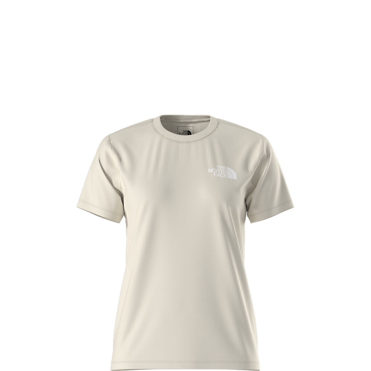 The North Face - Evolution Box Nse Relaxed Short Sleeve da donna - WHITE DUNE - vista alternativa 1