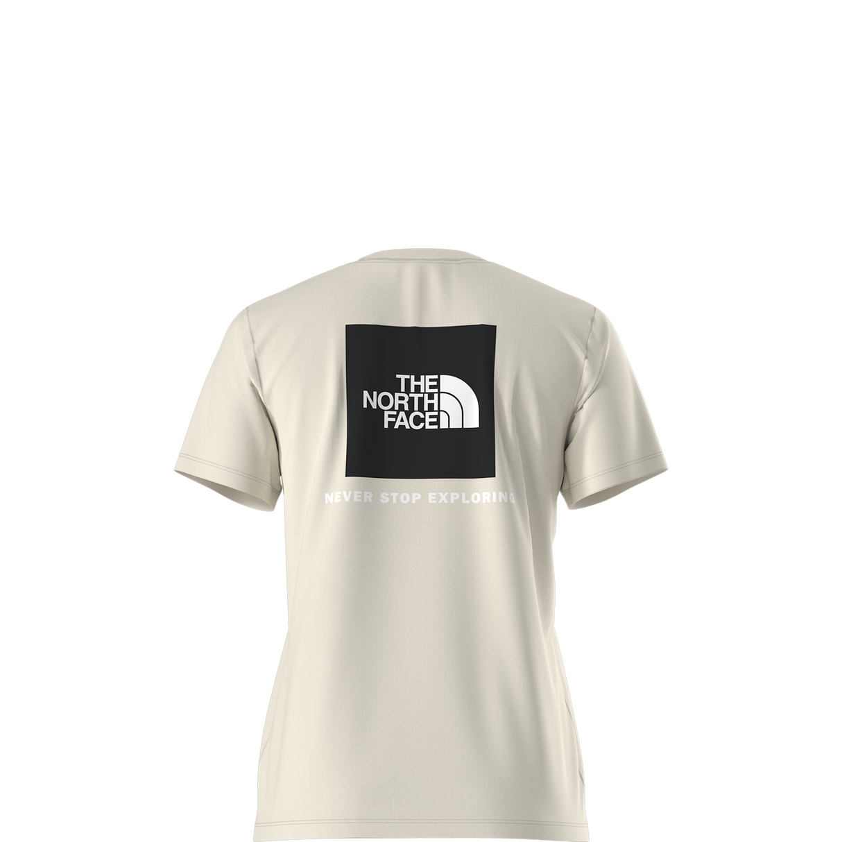 The North Face - Evolution Box Nse Relaxed Short Sleeve da donna - WHITE DUNE - vista principale